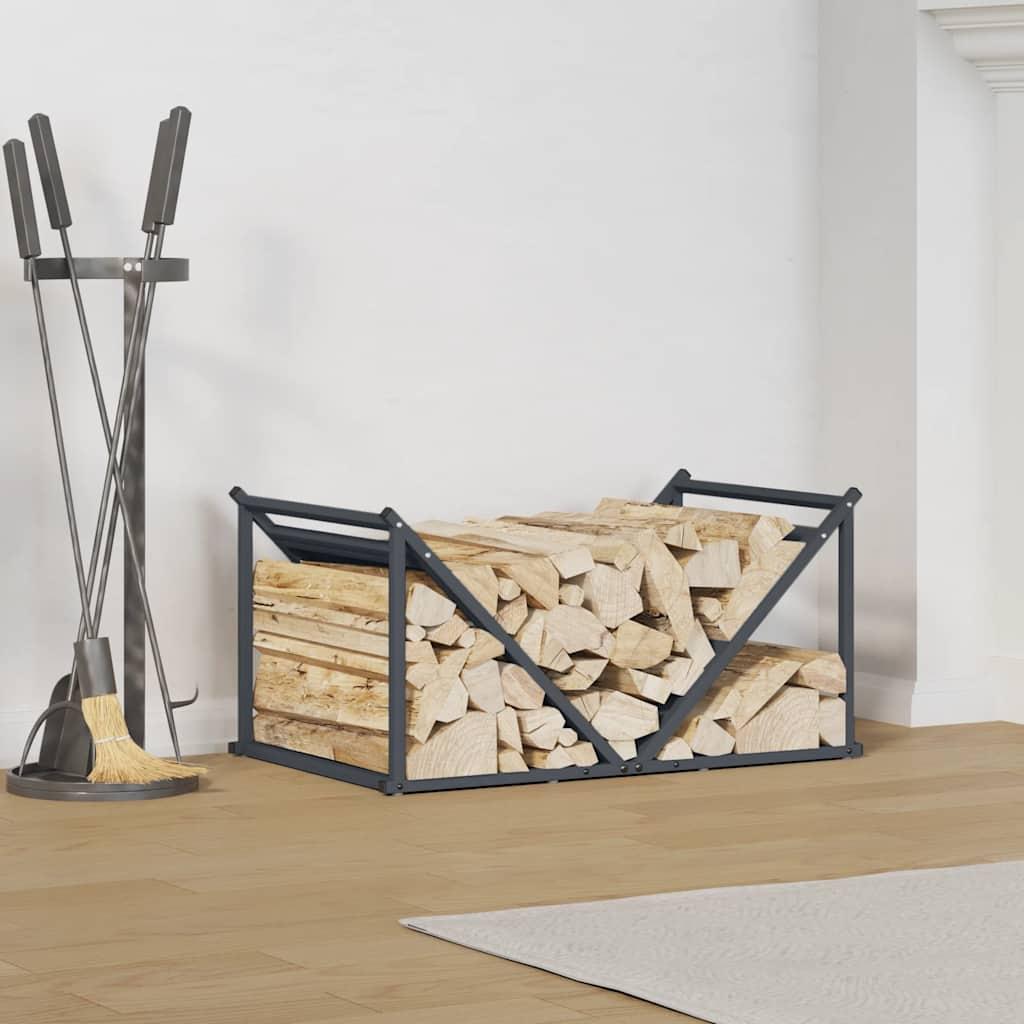 brændestativ 70x43x34,5 cm koldvalset stål antracitgrå
