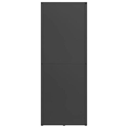 Brændestativ 40x30x80 cm koldvalset stål sort