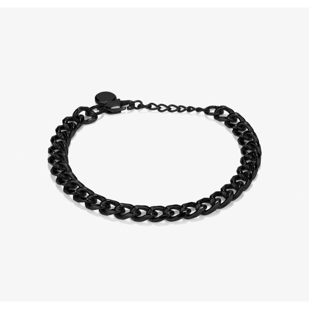 Radiant RH000096 armbånd til mænd - sort kædearmbånd