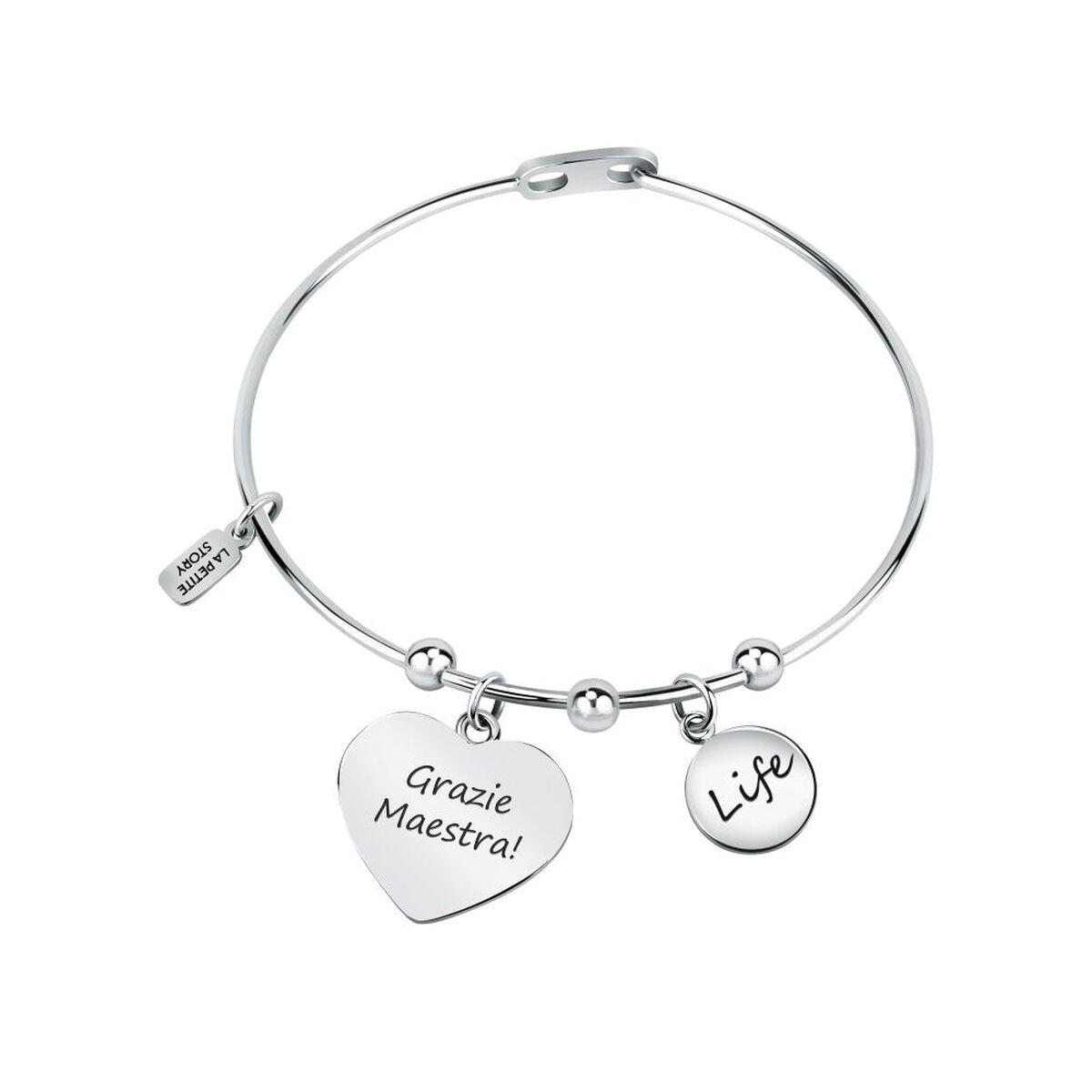 Armbånd dame La Petite Story sølvfarvet LPS05ASF70