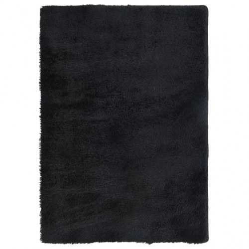 Shaggy gulvtæppe NAVARRA 160 x 230 cm - sort