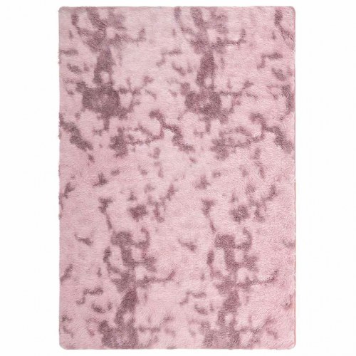 Shaggy gulvtæppe NAVARRA 200 x 290 cm - støvet rosa