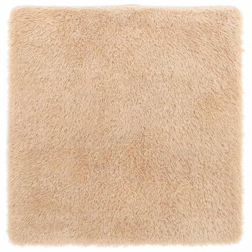 Shaggy gulvtæppe NAVARRA 120 x 120 cm - beige