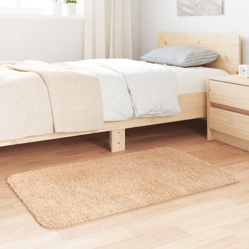Shaggy gulvtæppe NAVARRA 60 x 100 cm - beige