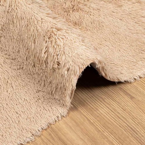 Shaggy gulvtæppe NAVARRA 60 x 100 cm - beige