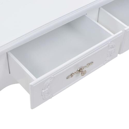 Sofabord 100 x 50 x 46 cm hvid