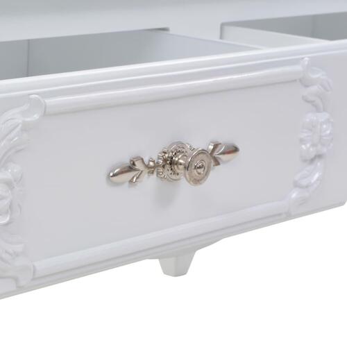 Sofabord 100 x 50 x 46 cm hvid