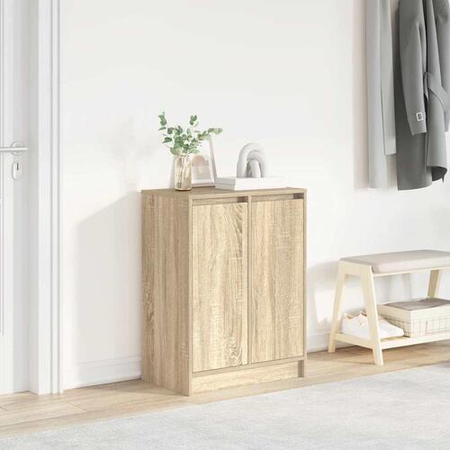 Skoreol 57x34x76 cm konstrueret træ sonoma-eg