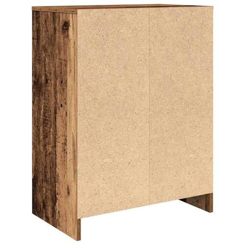 Skoreol 57x34x76 cm konstrueret træ gammelt træ-look