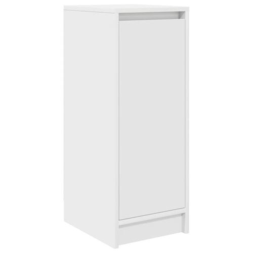 Skoreol 29,5x34x76 cm konstrueret træ hvid