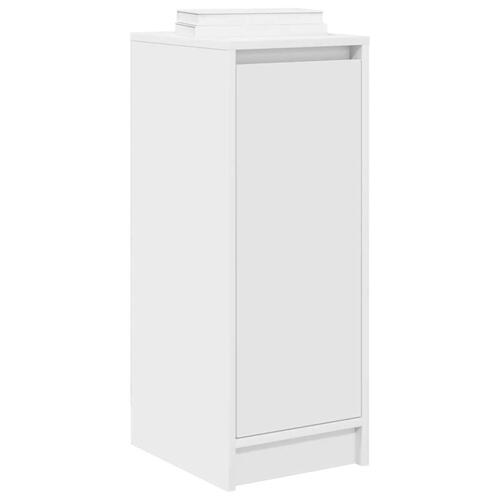 Skoreol 29,5x34x76 cm konstrueret træ hvid