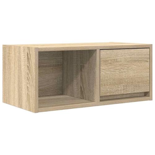Tv-borde 2 stk. 60x31x25,5 cm konstrueret træ sonoma-eg