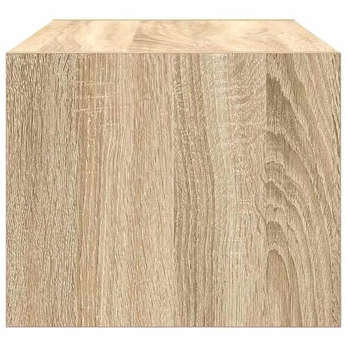 Tv-borde 2 stk. 60x31x25,5 cm konstrueret træ sonoma-eg