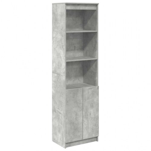 Højskab 50 x 35 x 180 cm - betongrå
