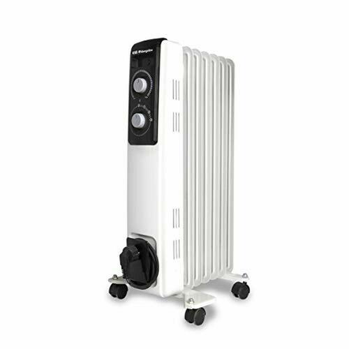 Radiator Orbegozo RF 1500 Hvid 1500 W Sort