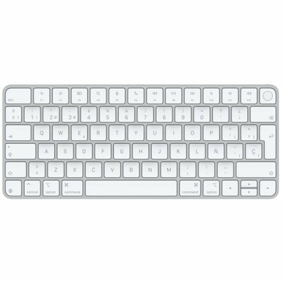 Tastatur Apple Mxck3y/a Grå Spansk Qwerty