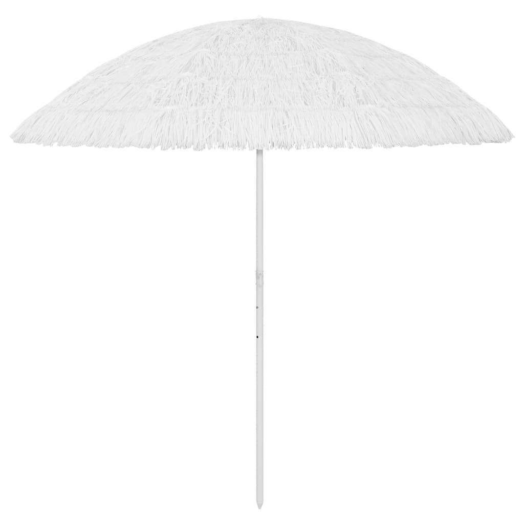 Hawaii-parasol 300 cm hvid
