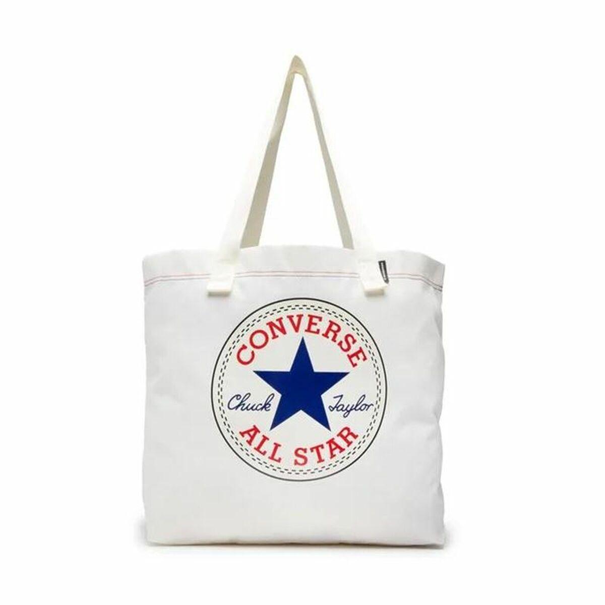 Skuldertaske Converse Chuck Patch Hvid