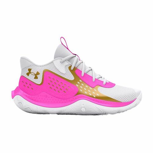 Basketballsko til voksne Under Armour Jet '23 Hvid 42