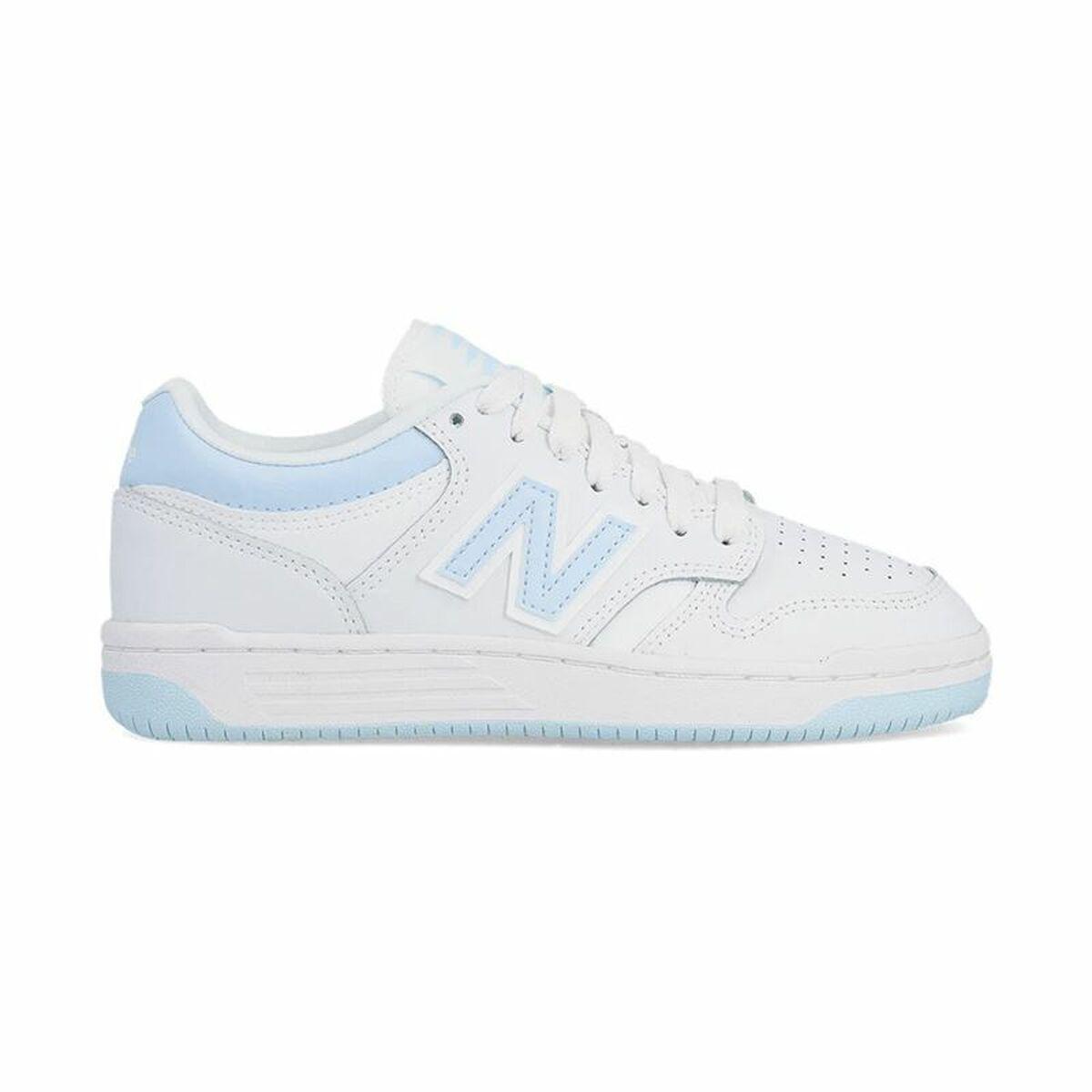 New Balance 480 børnesneakers - Hvid/Blå (str. 37)