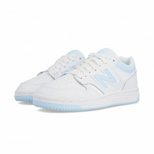 New Balance 480 børnesneakers - Hvid/Blå (str. 37)