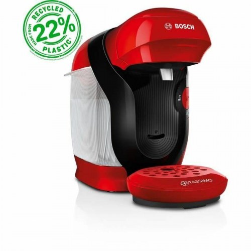BOSCH Tassimo TAS113E kapselkaffemaskine, sort/rouge - 1400 W, 700 ml