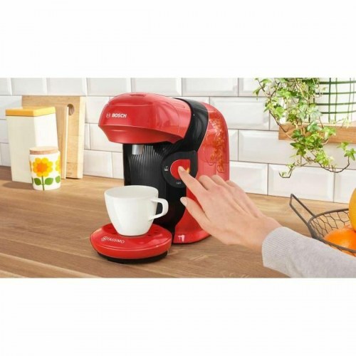 BOSCH Tassimo TAS113E kapselkaffemaskine, sort/rouge - 1400 W, 700 ml