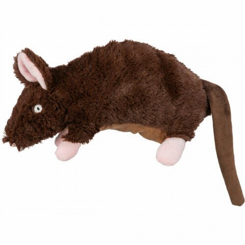 Plush legetøj til hunde Trixie Polyester plys Rotte 26 cm