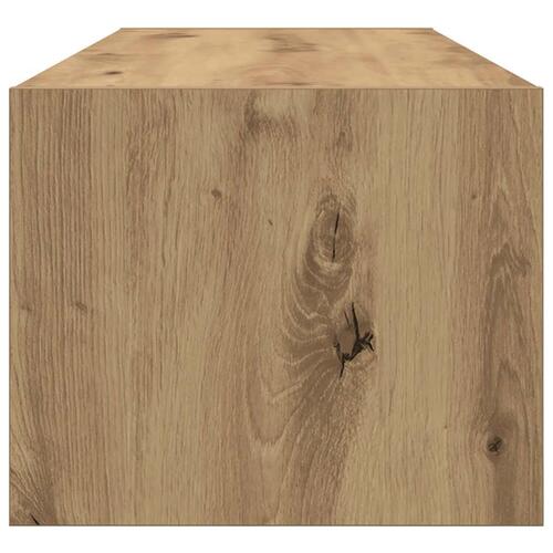 Tv-borde 2 stk. 100x31x25,5 cm konstrueret træ kunsteg