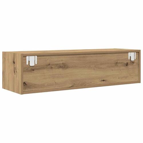 Tv-borde 2 stk. 100x31x25,5 cm konstrueret træ kunsteg