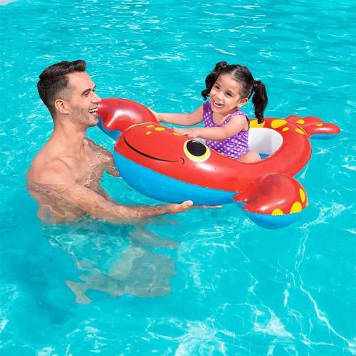 Bestway badelegetøj - oppustelig badestol til børn, multifarvet