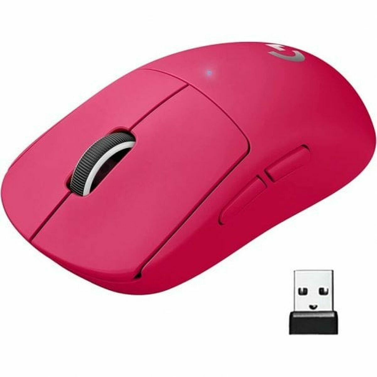 Trådløs Mus Logitech Magenta 910 006798