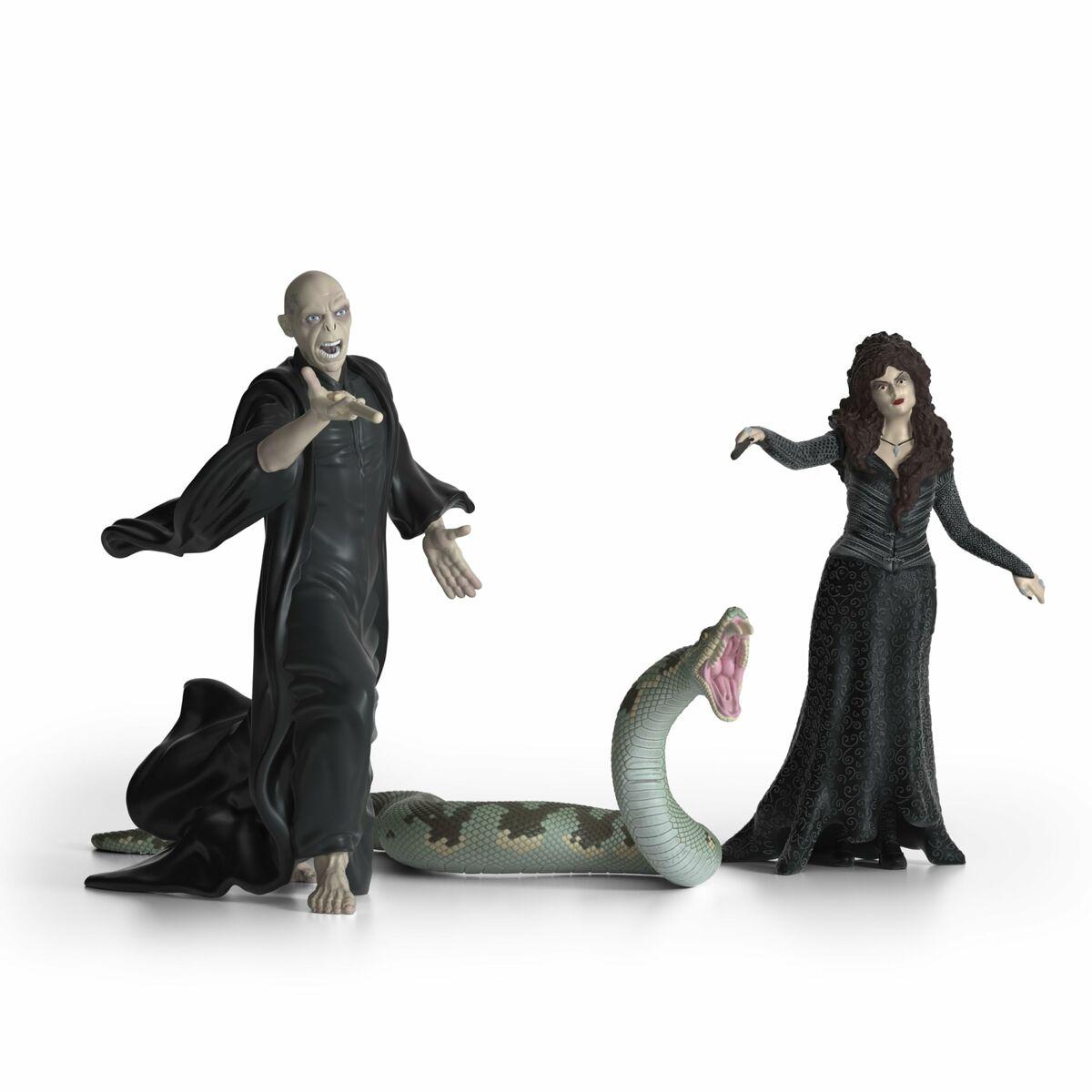 Actionfigurer Schleich - Voldemort, Nagini og Bellatrix (3 dele)