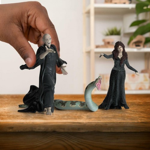 Actionfigurer Schleich - Voldemort, Nagini og Bellatrix (3 dele)