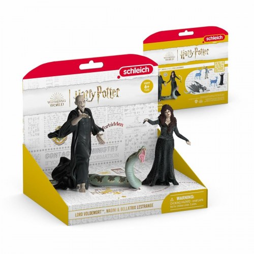 Actionfigurer Schleich - Voldemort, Nagini og Bellatrix (3 dele)