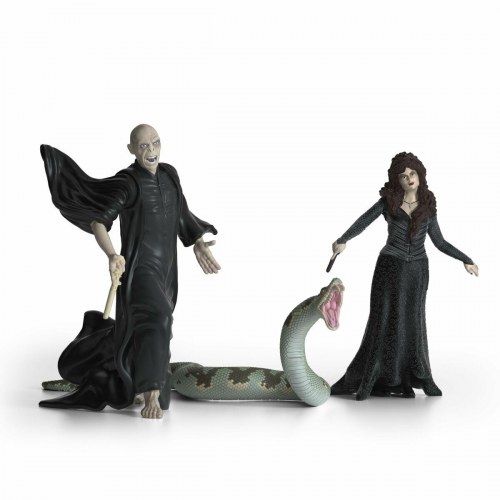 Actionfigurer Schleich - Voldemort, Nagini og Bellatrix (3 dele)