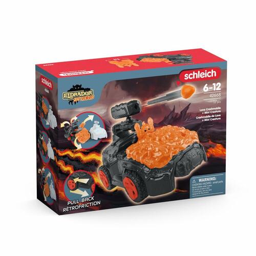 Schleich Eldrador Lava Crashmobile - Playset, 17 dele