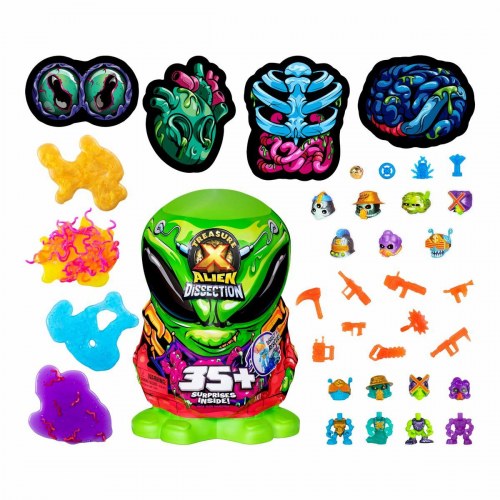 Moose Toys Treasure X Mega Alien Dissection - actionfigur til leg og samling