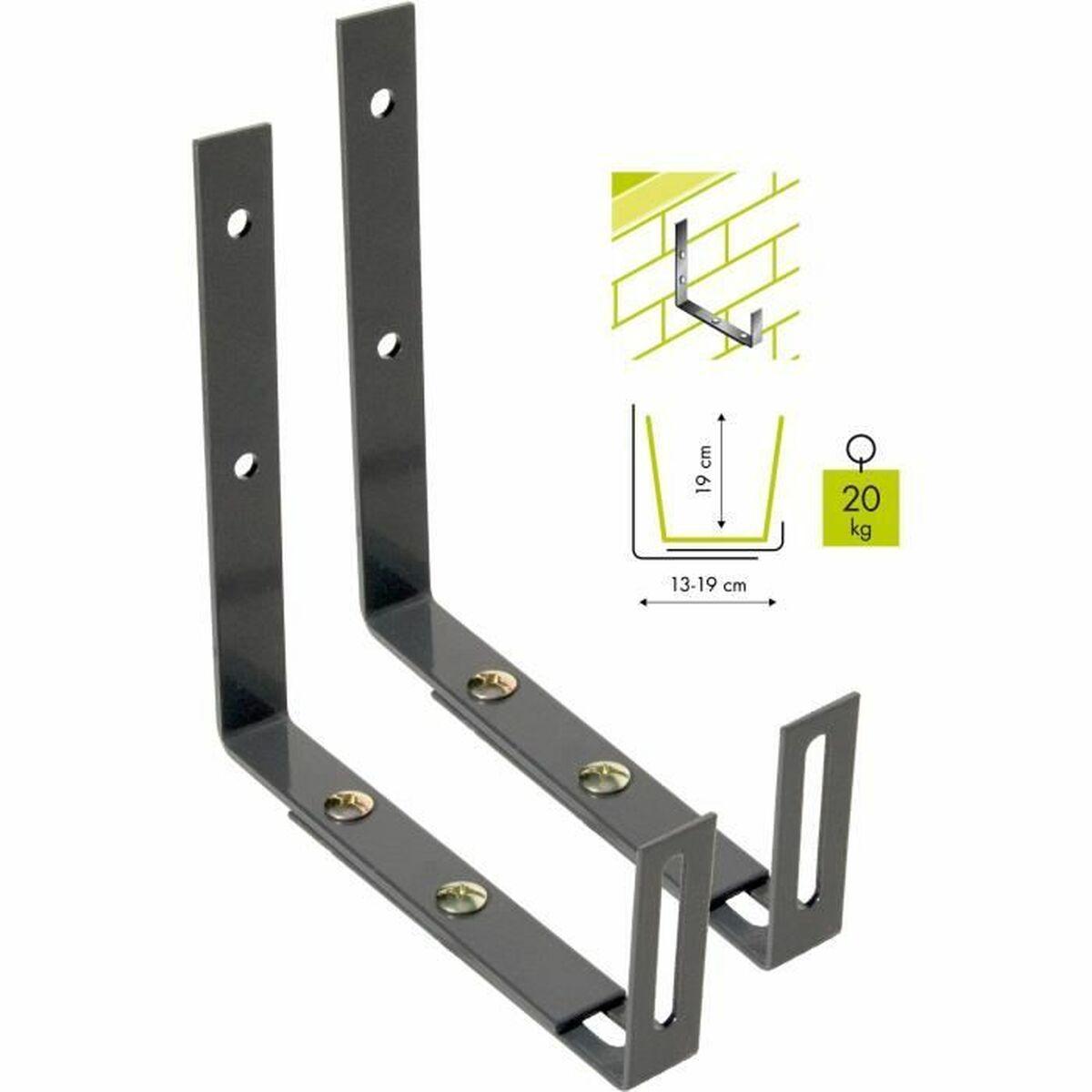Holder til hængeplanter Garden ID Wall Hook Sort