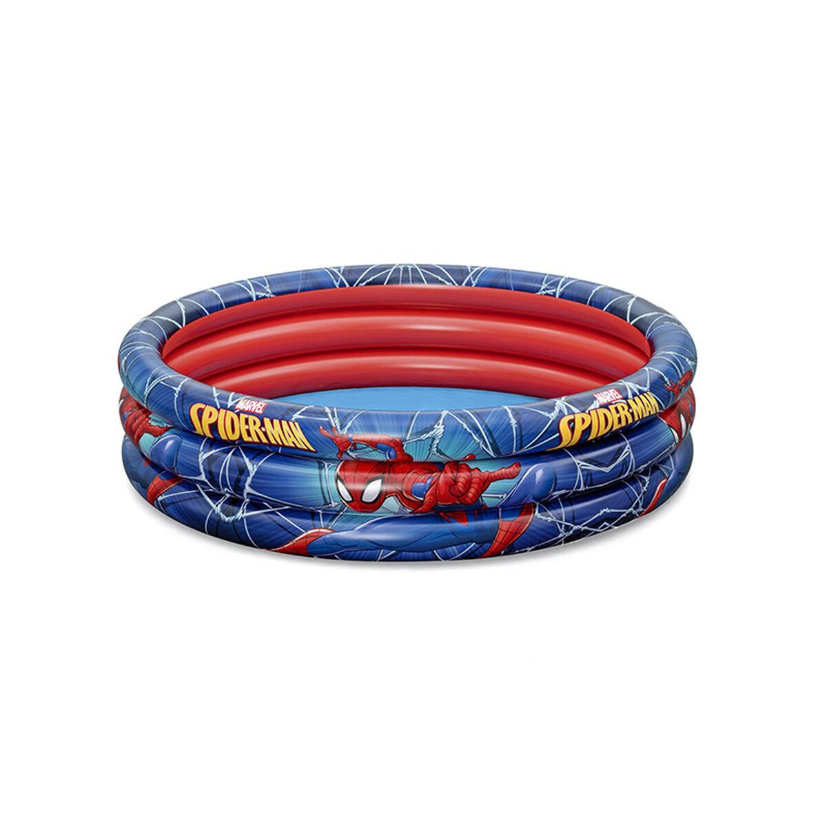Bestway oppustelig børnepool - Spiderman, 122 × 30 cm billede