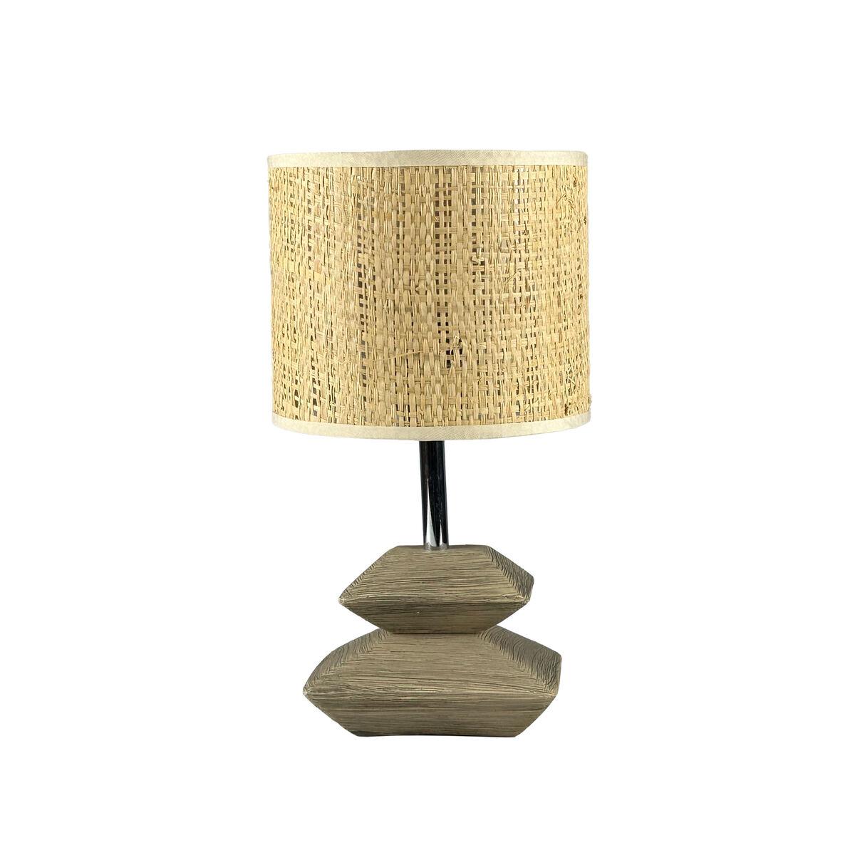 Bordlampe Versa Anis Grå Keramik 16 X 30 X 16 Cm