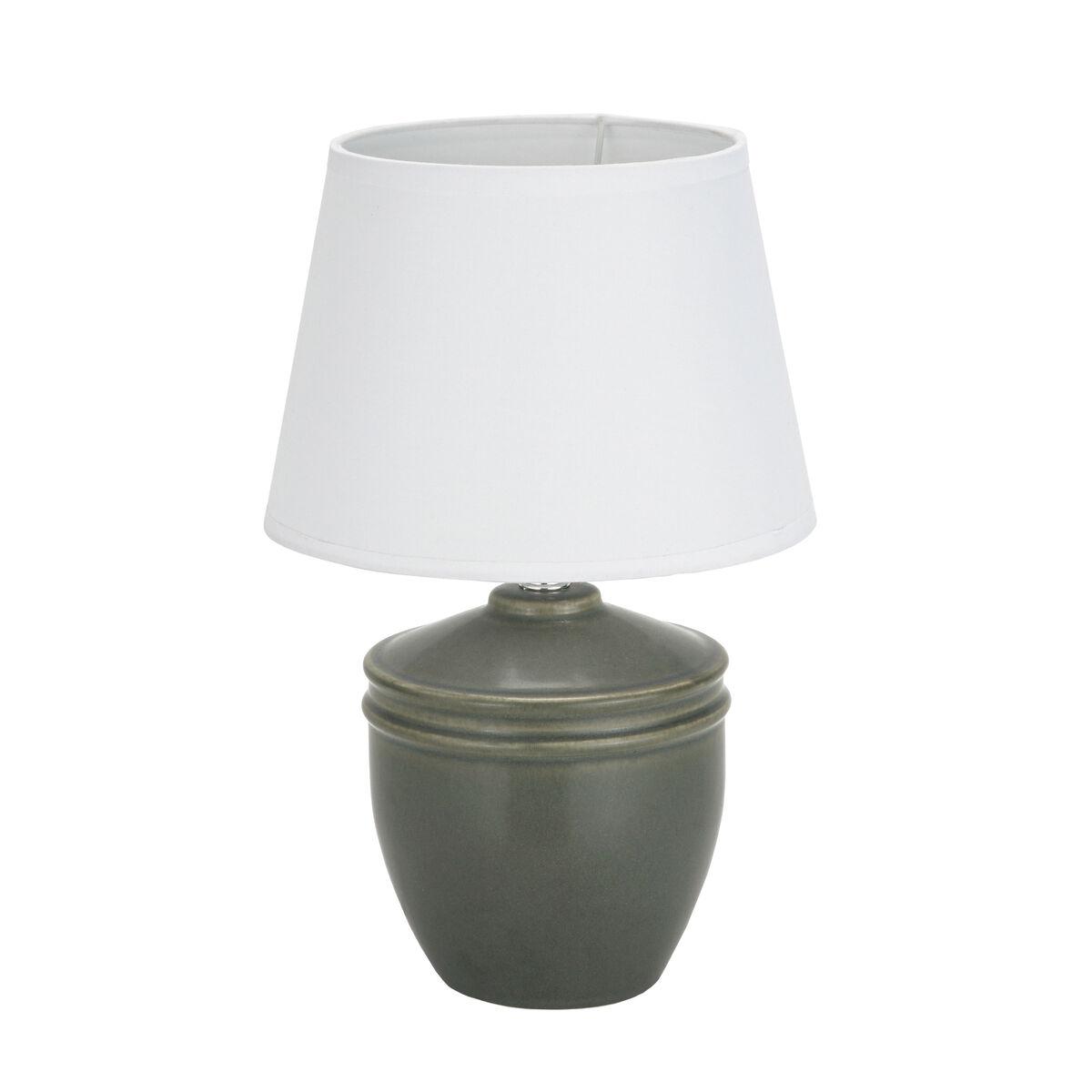 Bordlampe Versa Aurelia Bomuld Keramik 40 W 20 x 31,5 cm