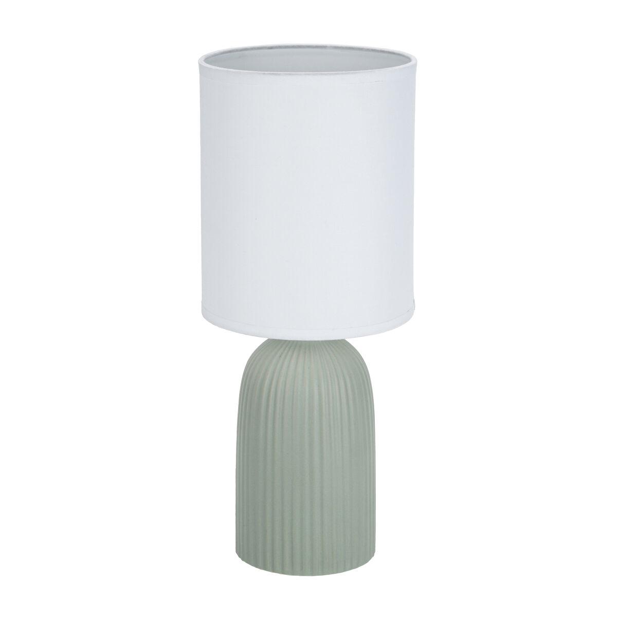 Bordlampe Versa Grøn Bomuld Keramik 40 W 15 X 36 Cm