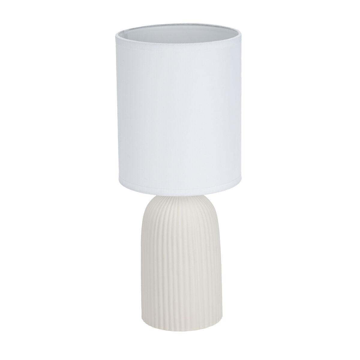 Bordlampe Versa Bomuld Keramik 40 W 15 X 36 Cm