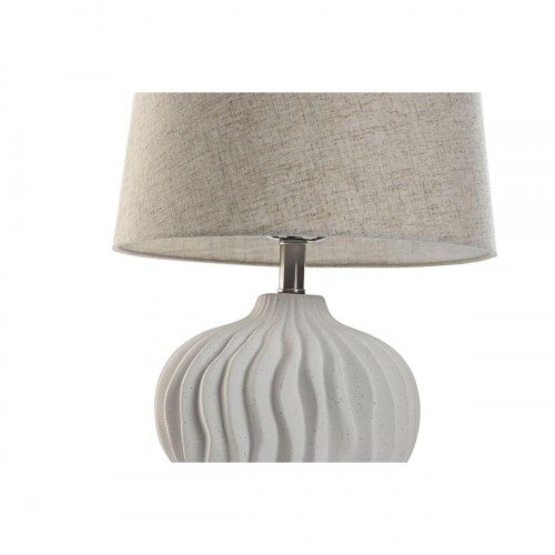 Bordlampe - hvid/beige, E27, 50 W