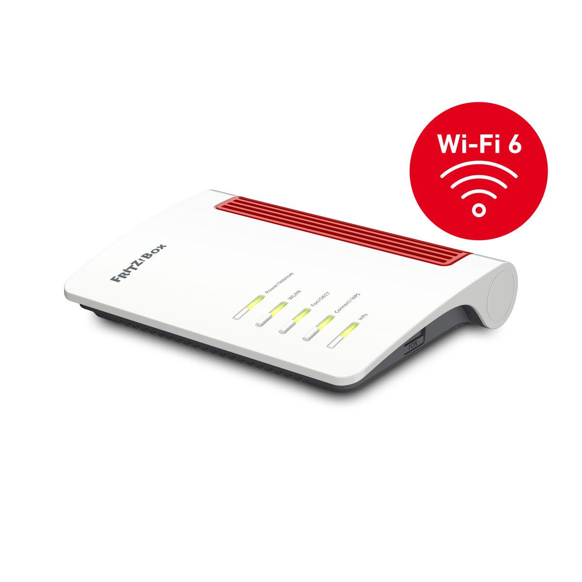 Fritz!Box 4050 Wi‑Fi 6 router - EU-stik billede