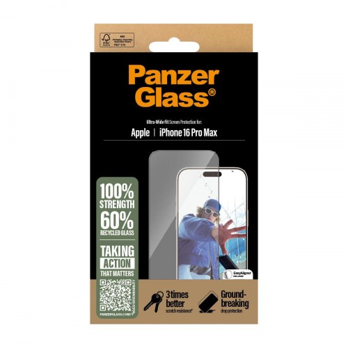 Panzer Glass skærmbeskytter til Apple (2864) - hærdet glas