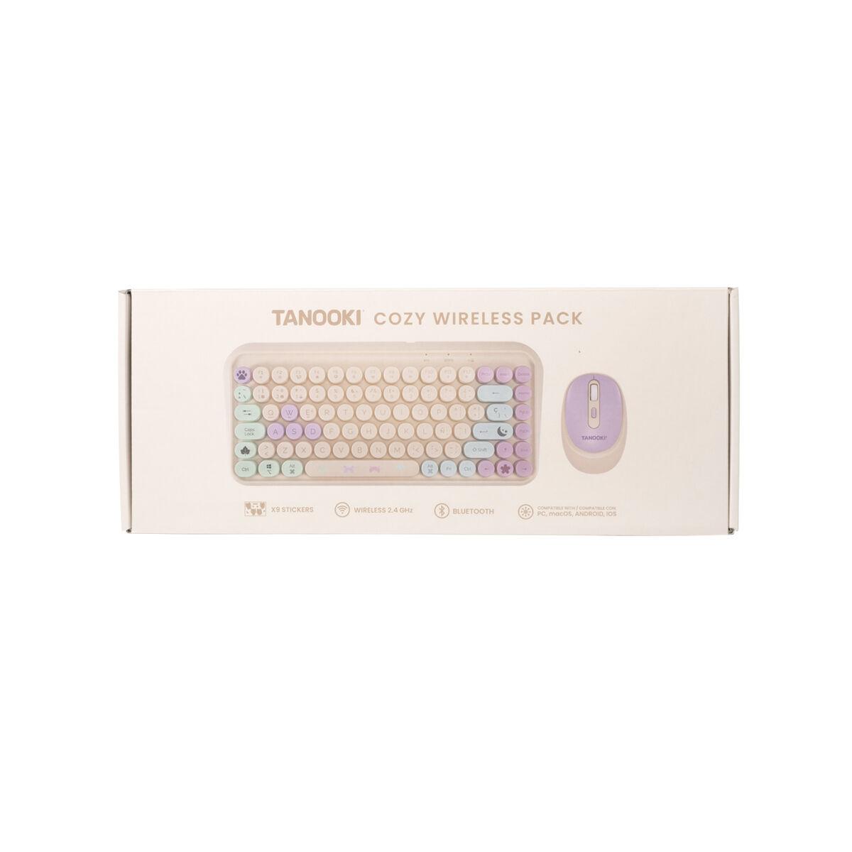 Tastatur Og Mus Fr Tec Tnk4001 Qwerty
