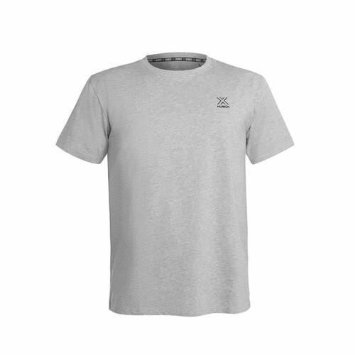 Kortærmet Sport T-shirt Munich Lysegrå S
