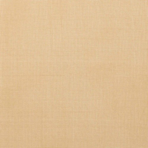 Voile-gardiner med løkker 2 stk. 140×140 cm - sandfarvet